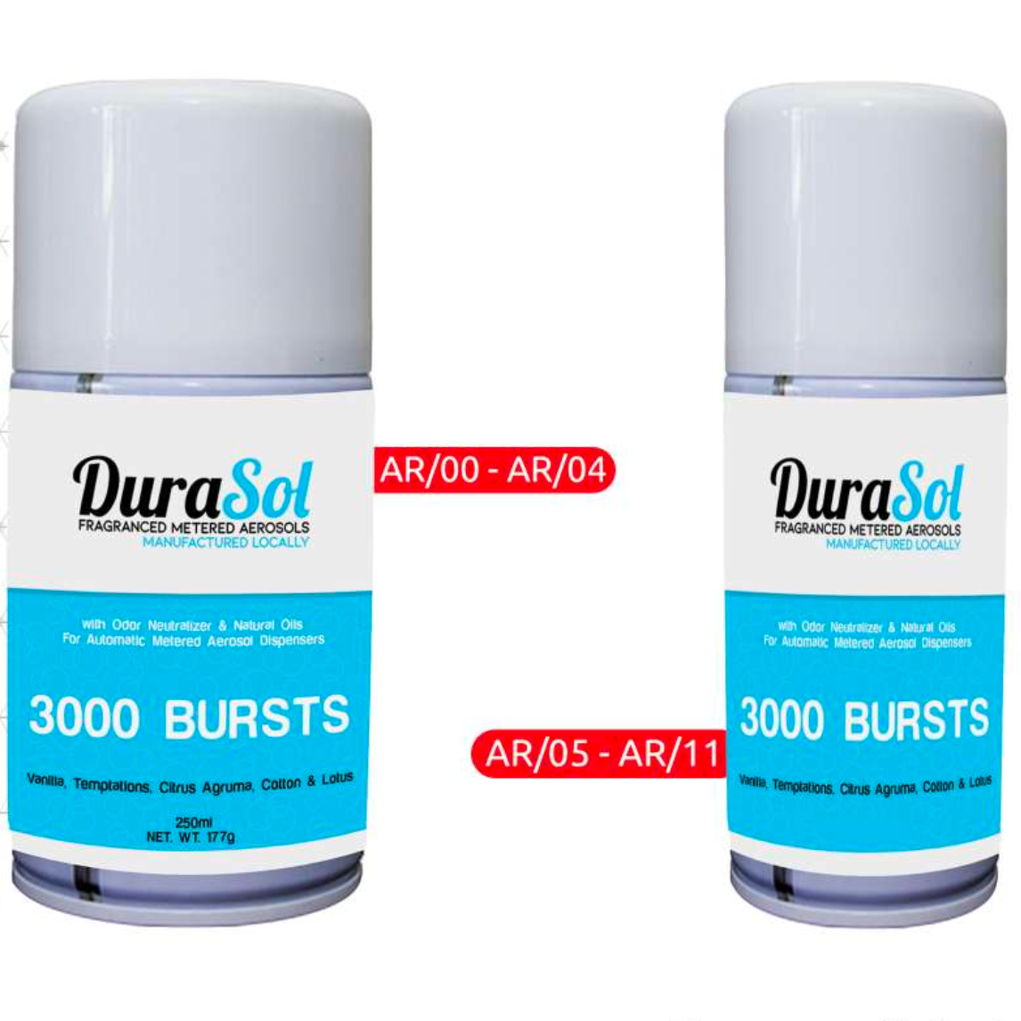 Durasol 100ml Fragranced Metered Aerosol x12