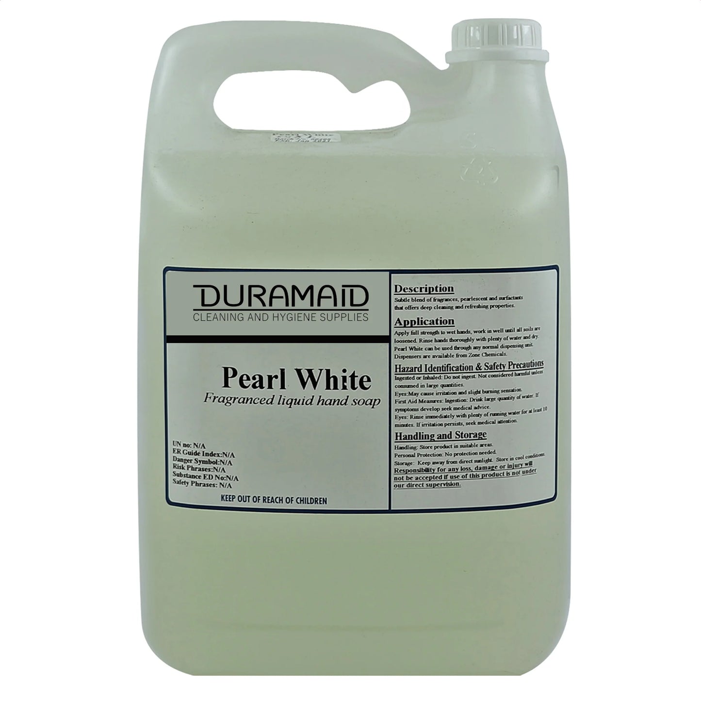Pearl White Hand Soap 2x5L