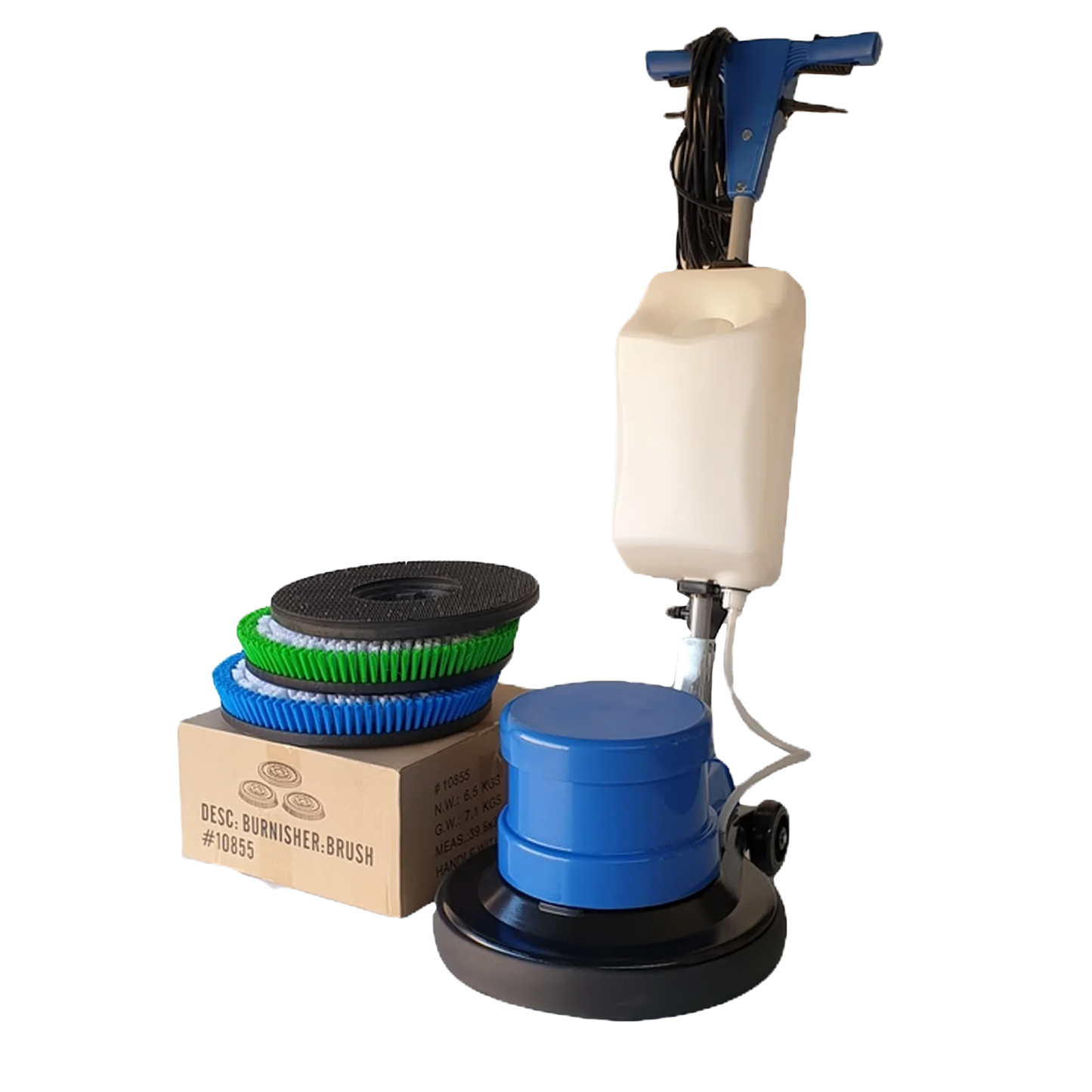 (Little Blue) Walk Behind Floor Polisher/Scrubbing Machine SET