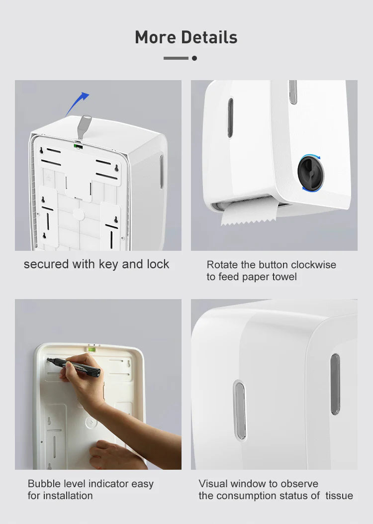 Lunar Manual Paper Towel Dispenser