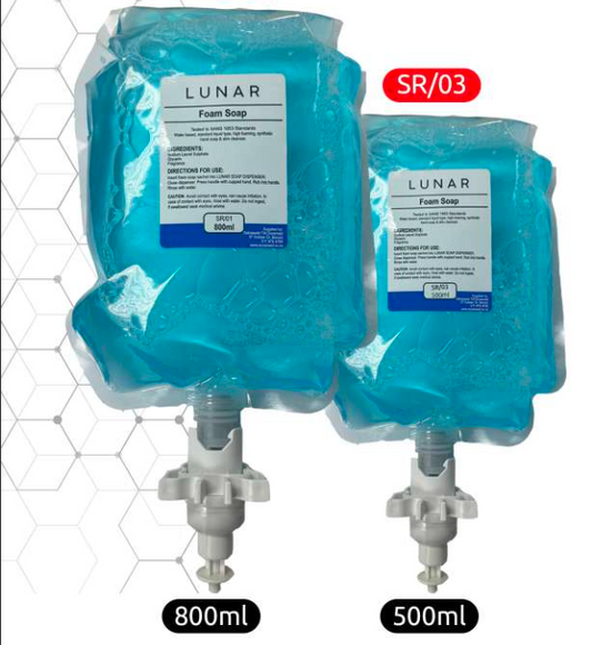Lunar Foam Soap Refill Sachet 500ml x 10