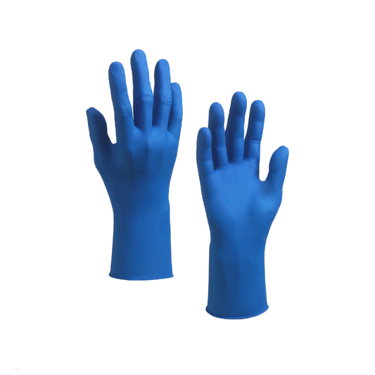 Blue Nitrile Gloves Powder Free (Box of 100)