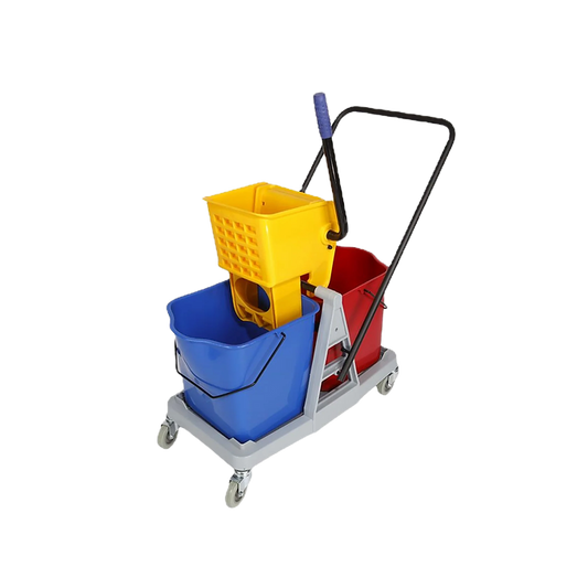 50L Bucket and Wringer Trolley